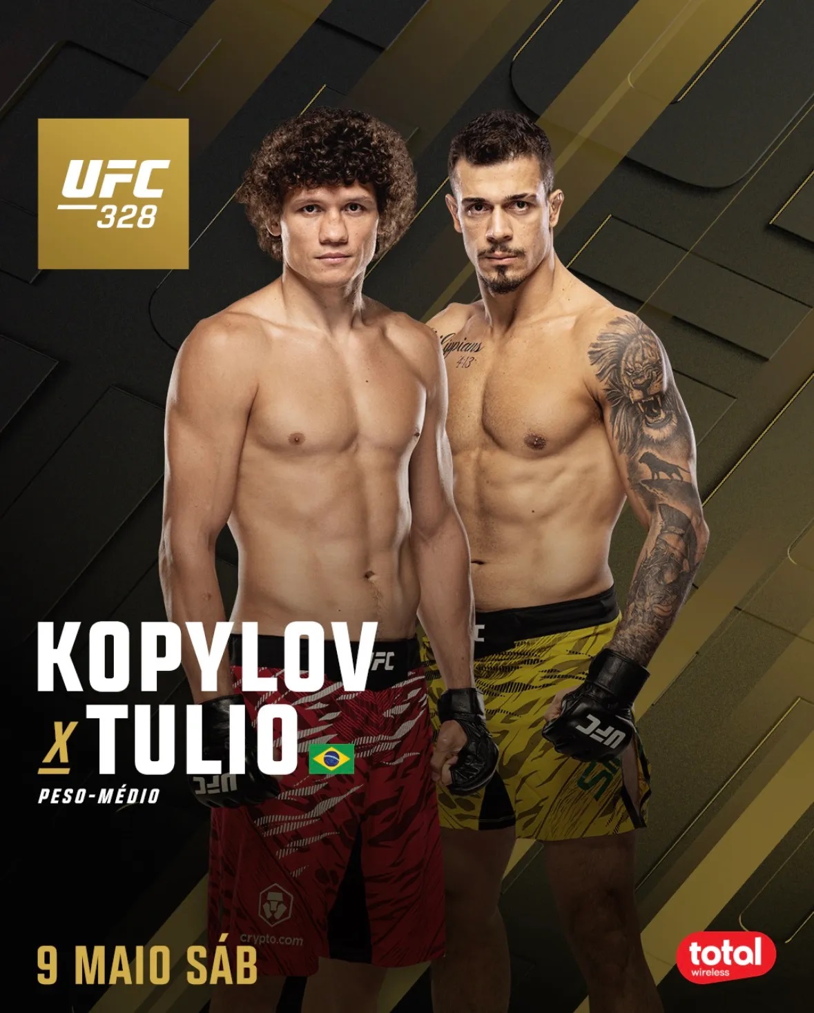 Роман Копылов - Марко Тулио (UFC 328, 10.05.2026)